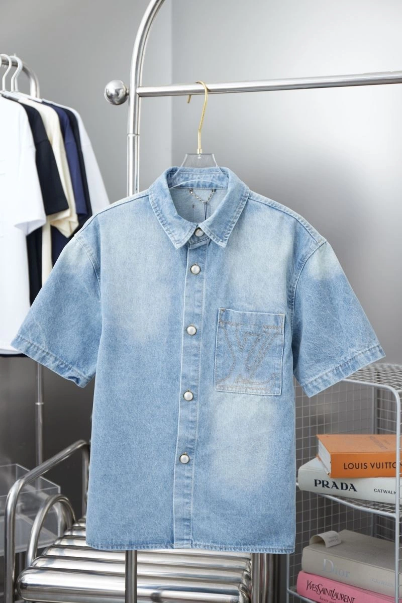 SmoothTexture Louis Vuitton Shirts 138601