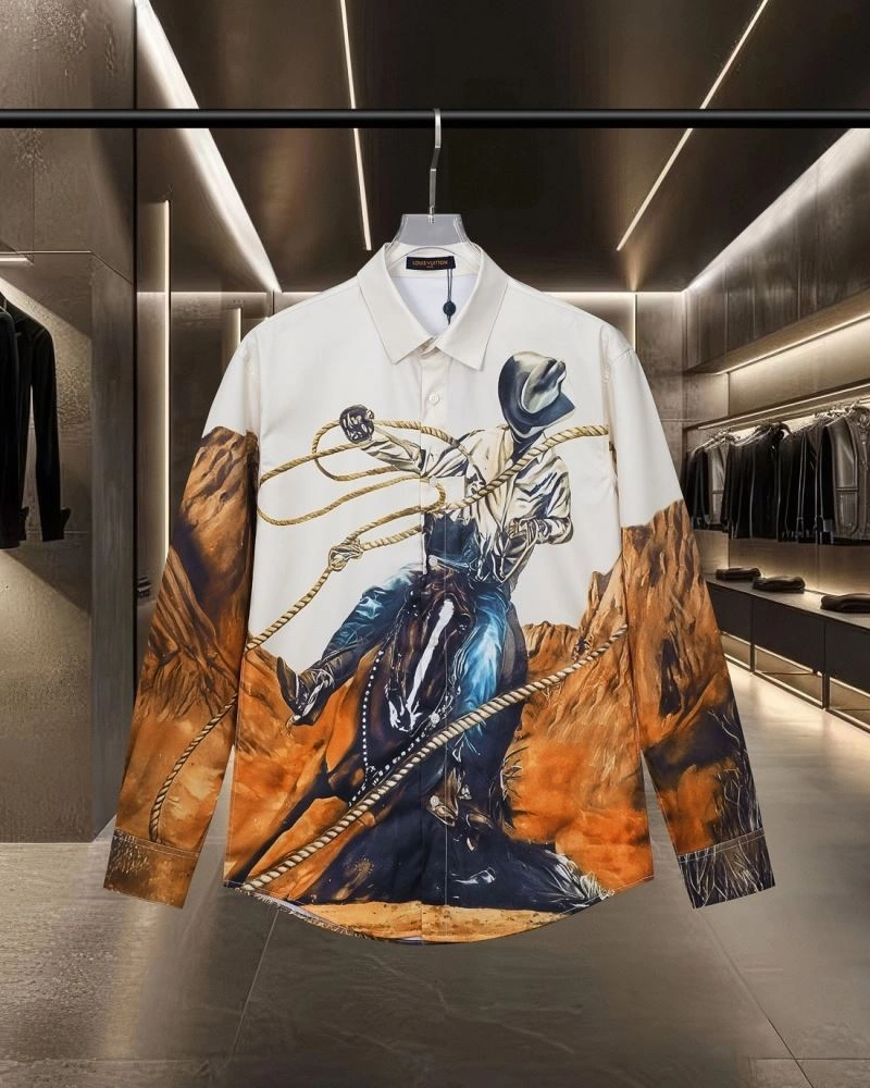 Casual Louis Vuitton Shirts 133752