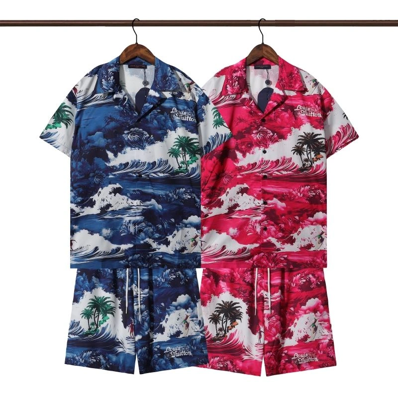 Louis Vuitton Short Suits ZipUp 132165