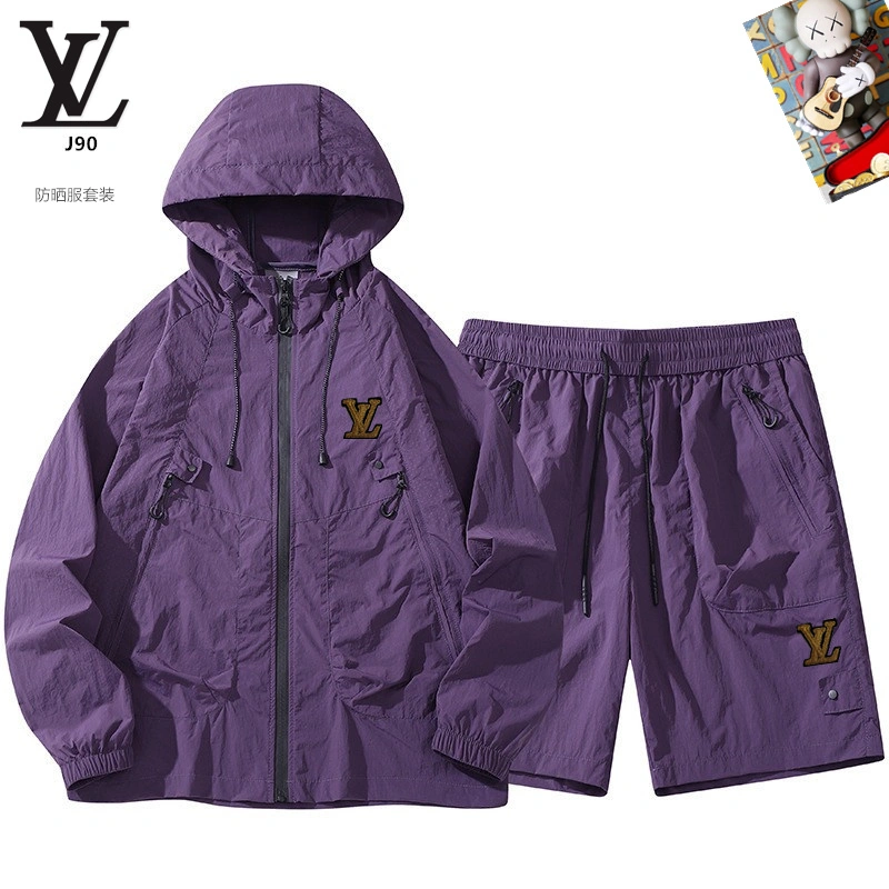 Louis Vuitton Short Suits Minimalist 132045