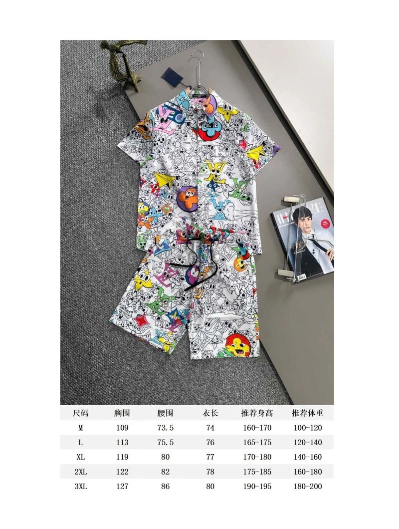 Louis Vuitton Short Suits Sleek 138496