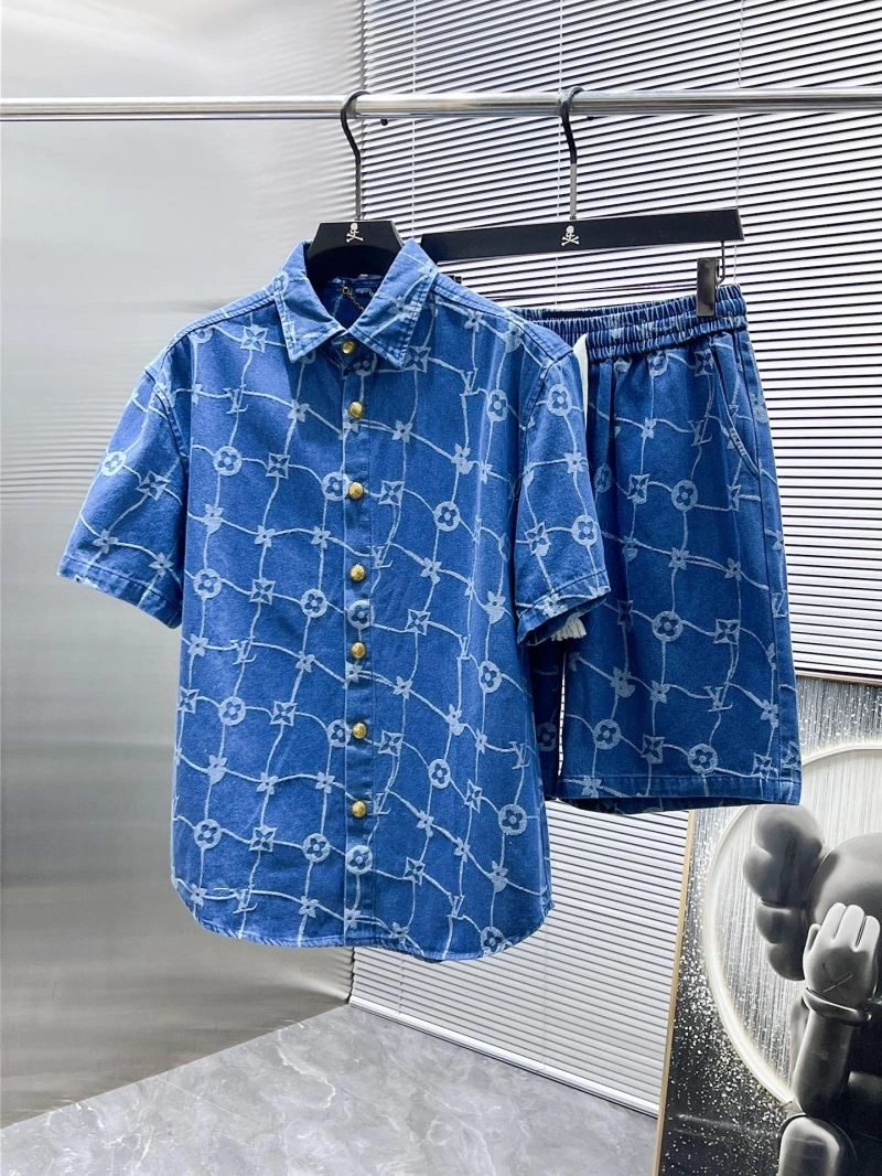 Louis Vuitton Short Suits SmoothTexture 134805