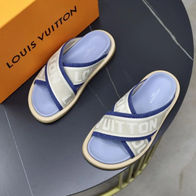 Sleek Louis Vuitton Slippers 30701