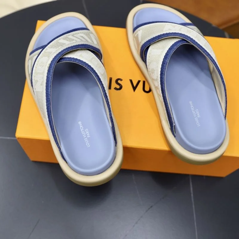 Sleek Louis Vuitton Slippers 30701