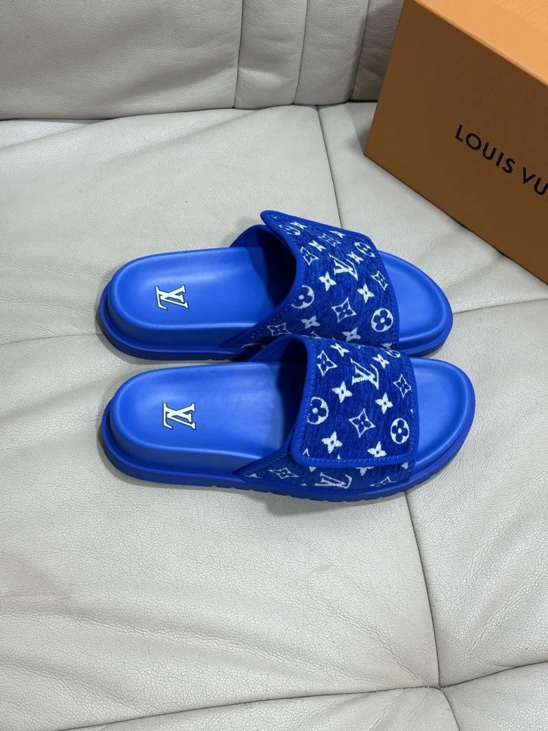 WaterResistant Louis Vuitton Slippers 30523