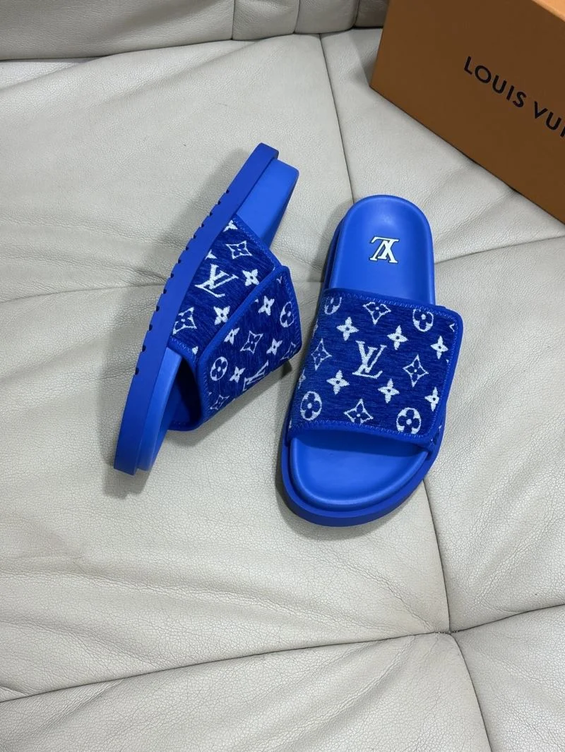 WaterResistant Louis Vuitton Slippers 30523