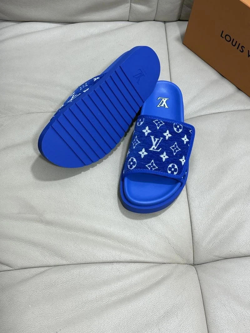 WaterResistant Louis Vuitton Slippers 30523