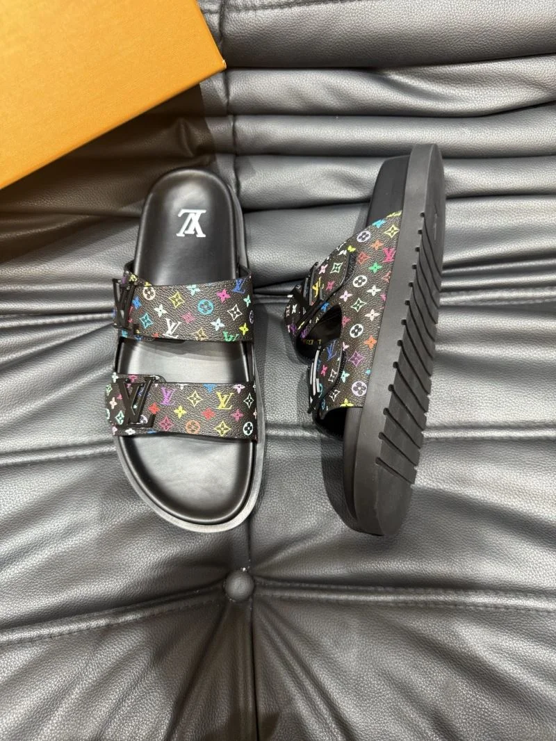 Louis Vuitton Slippers Colorful 30509