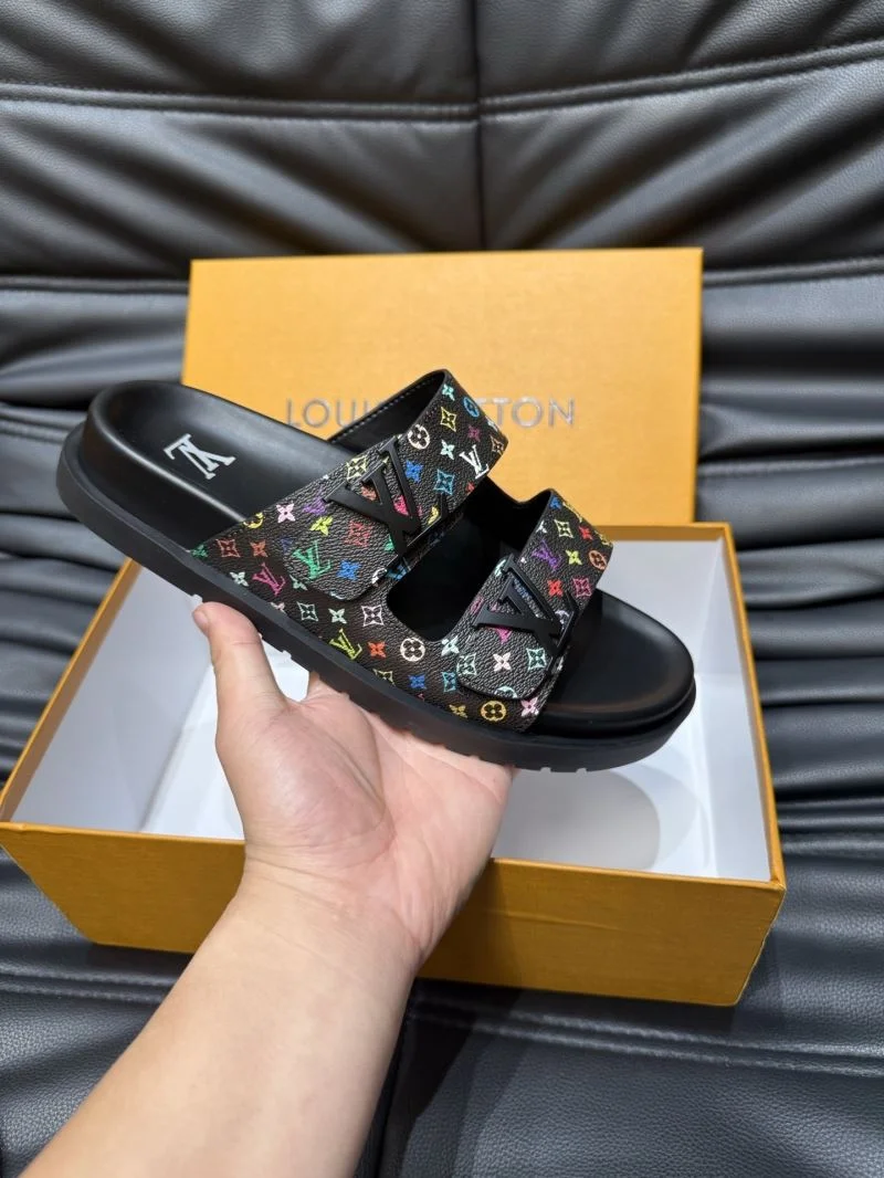 Louis Vuitton Slippers Colorful 30509