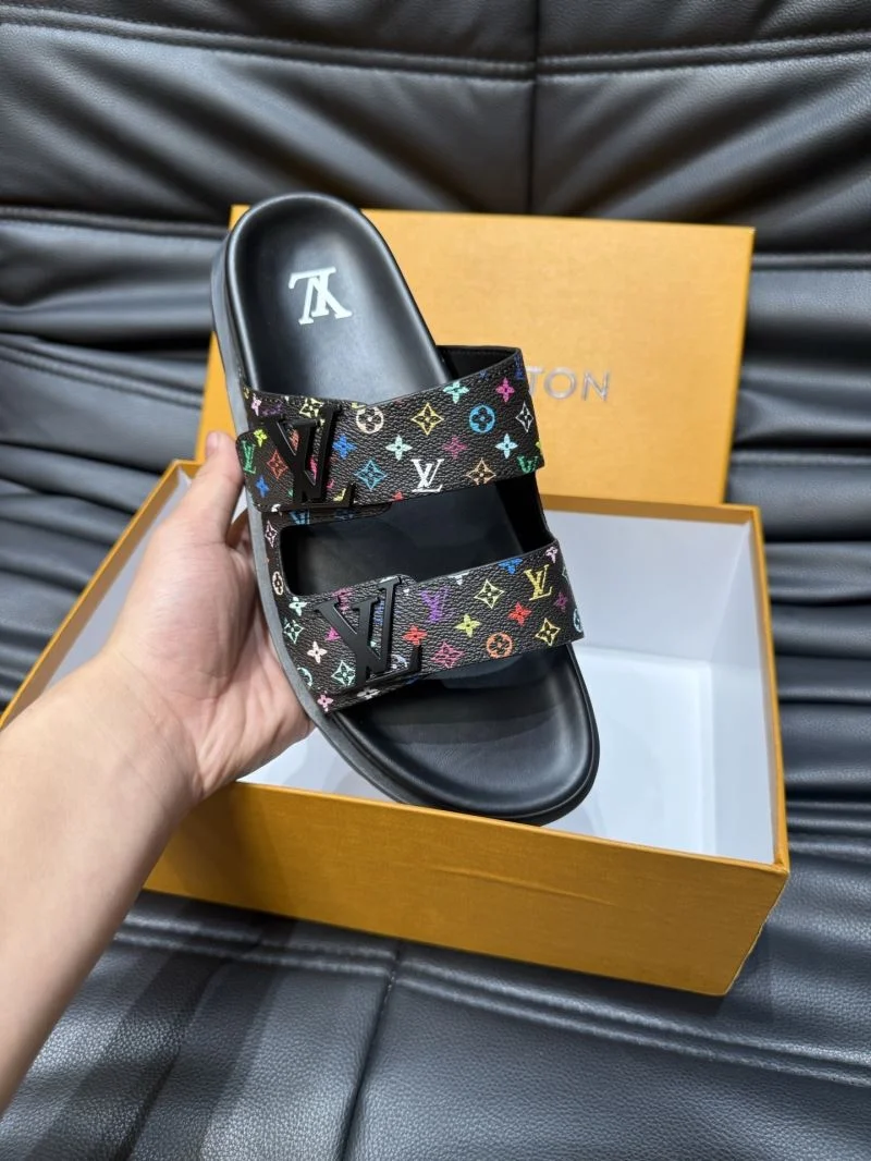 Louis Vuitton Slippers Colorful 30509