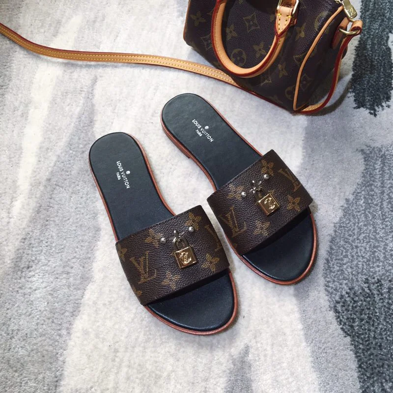 Neat Louis Vuitton Slippers 32232