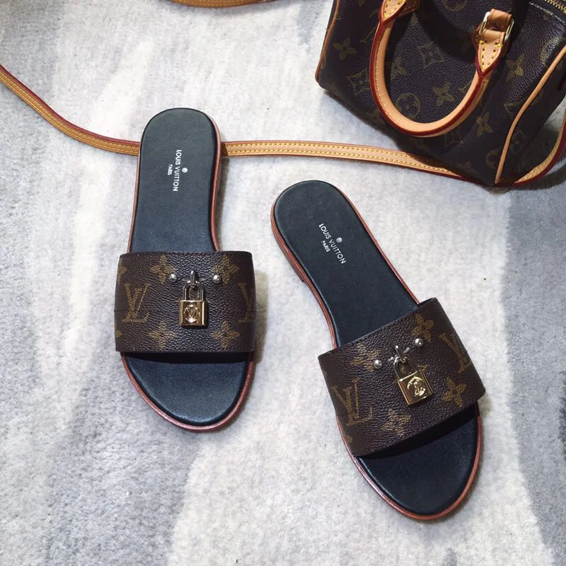 Neat Louis Vuitton Slippers 32232