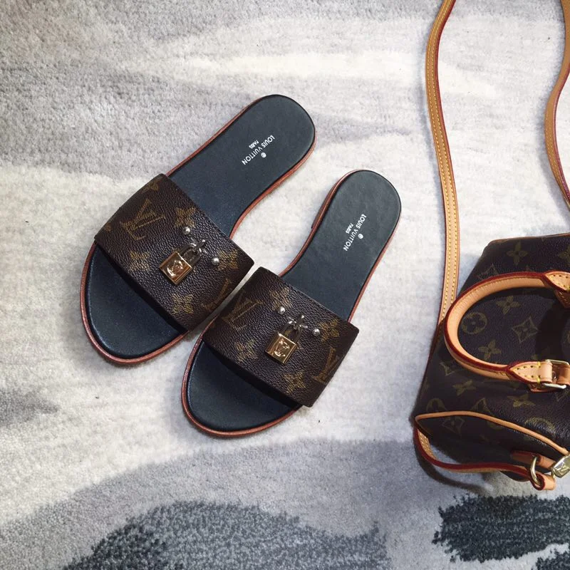 Neat Louis Vuitton Slippers 32232