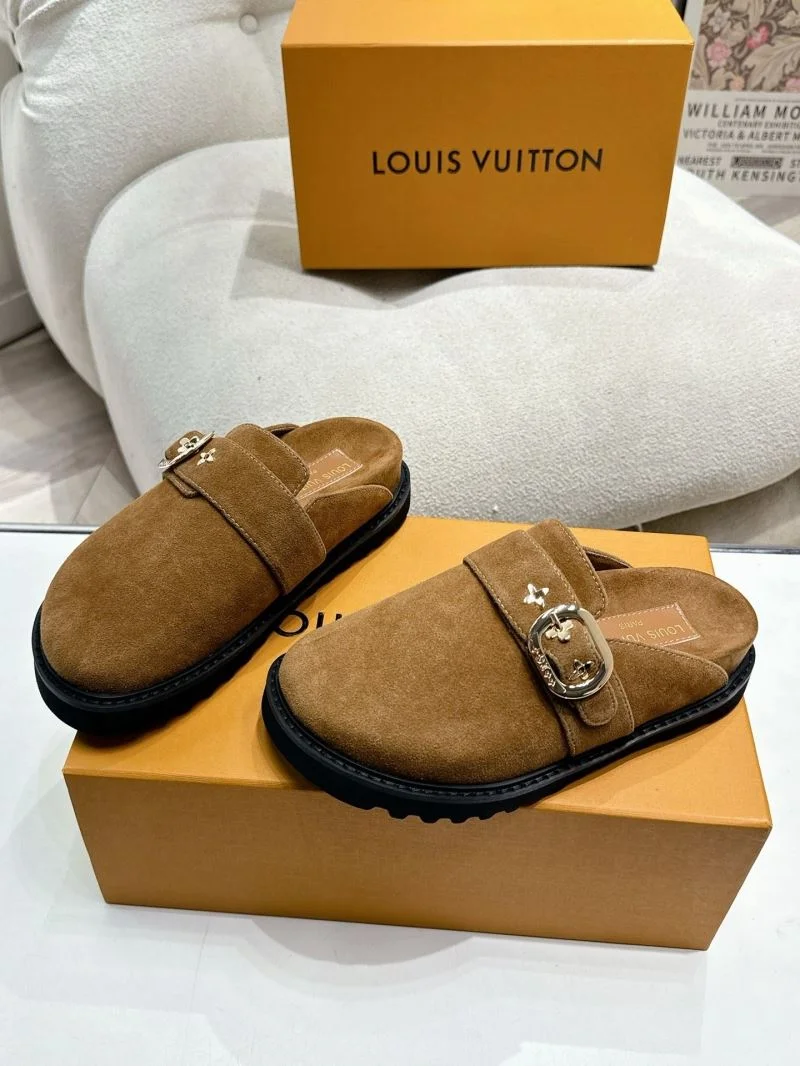 RelaxedFit Louis Vuitton Slippers 33284