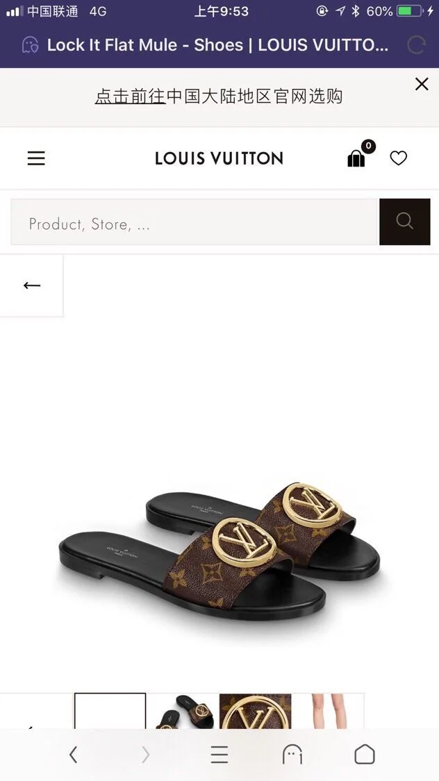 Louis Vuitton Slippers Bright 31123