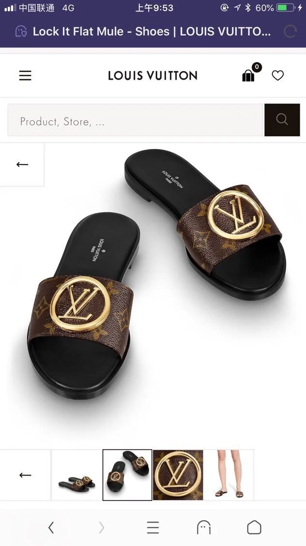 Louis Vuitton Slippers Bright 31123