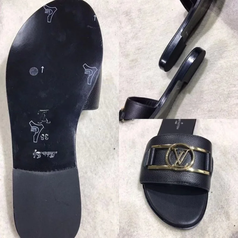 Minimalist Louis Vuitton Slippers 31112