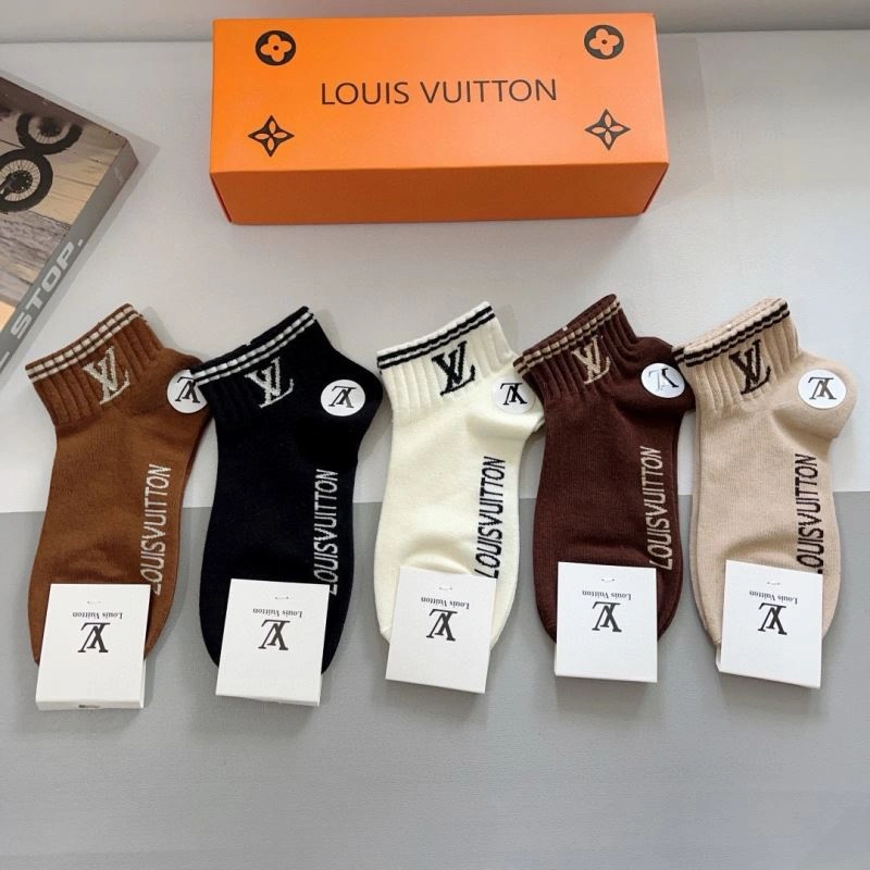 SmoothTexture Louis Vuitton Socks 273206