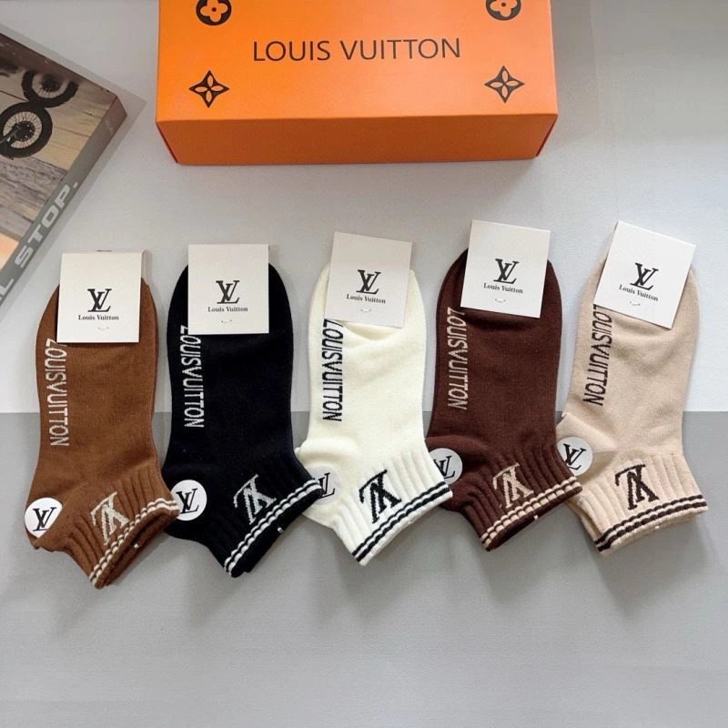 SmoothTexture Louis Vuitton Socks 273206