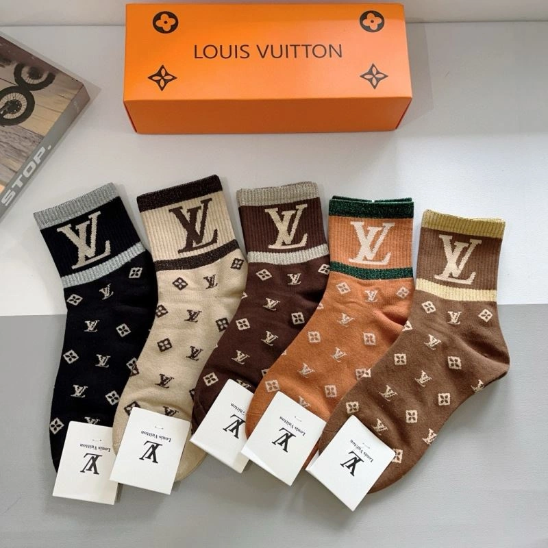 Stretchable Louis Vuitton Socks 273222