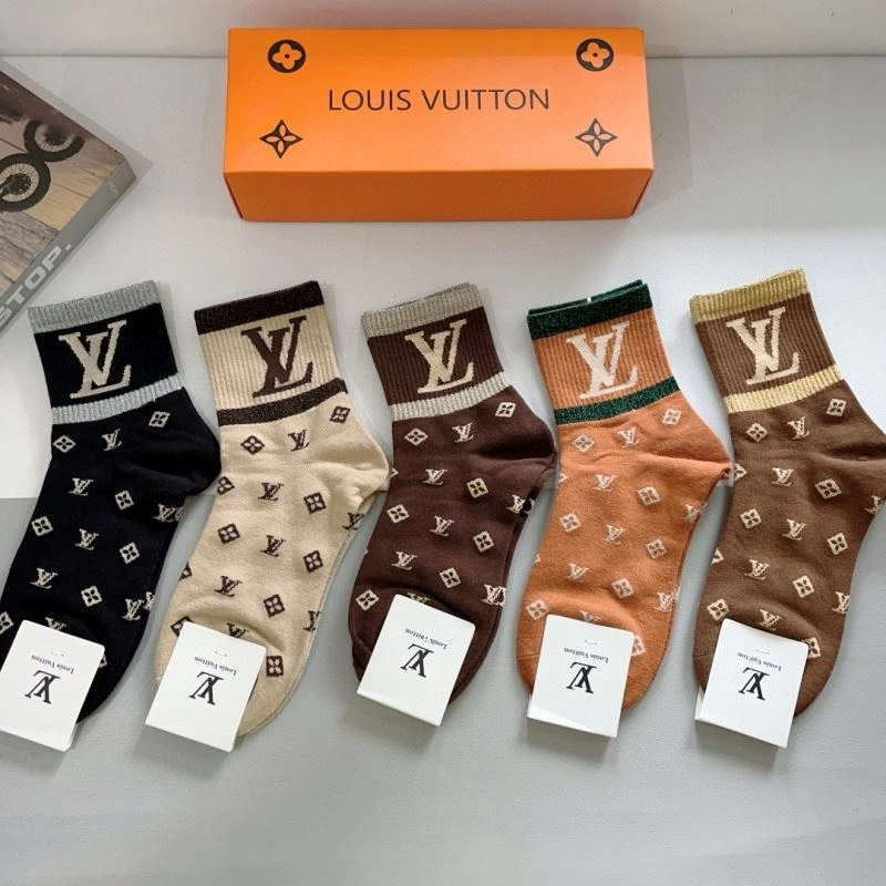 Stretchable Louis Vuitton Socks 273222
