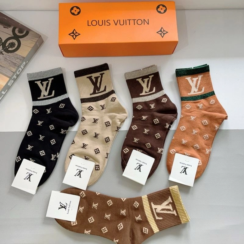 Stretchable Louis Vuitton Socks 273222