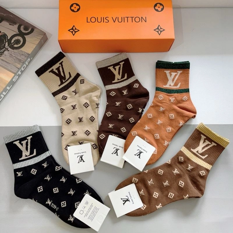 Stretchable Louis Vuitton Socks 273222
