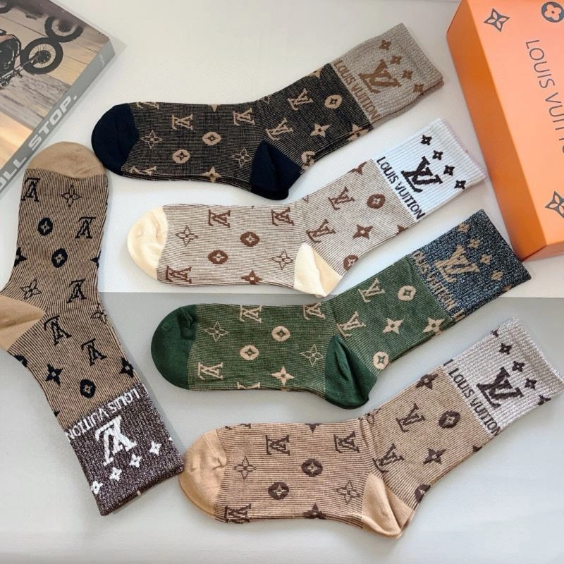 Minimalist Louis Vuitton Socks 273201