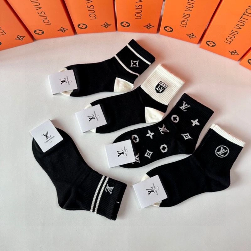 ComfortFit Louis Vuitton Socks 273537