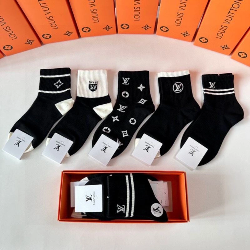 ComfortFit Louis Vuitton Socks 273537
