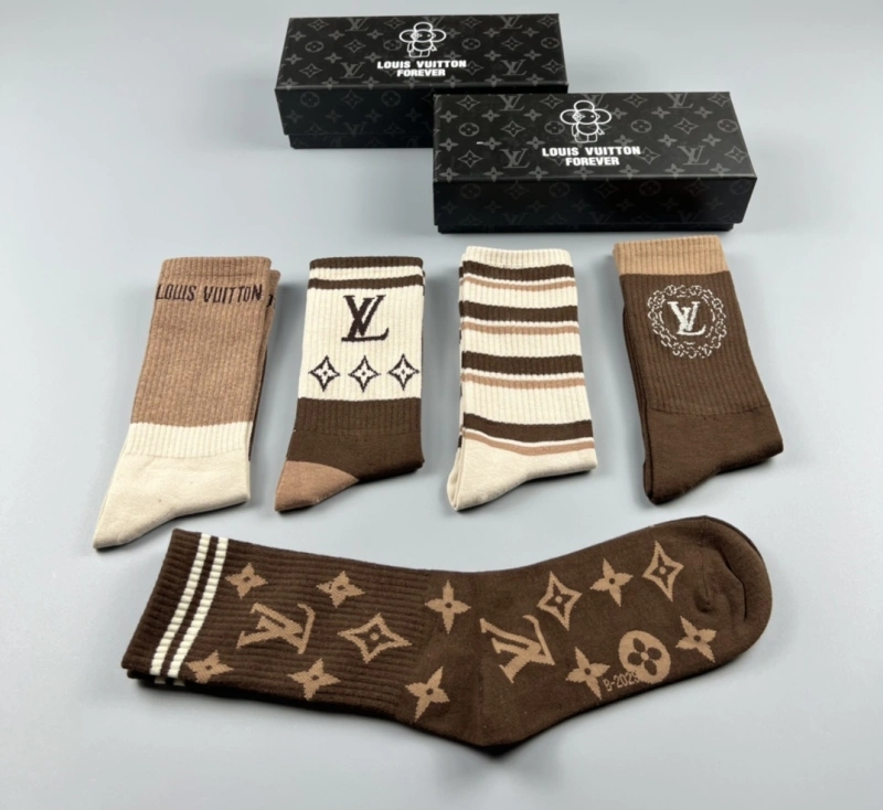 Louis Vuitton Socks Breathable 274473