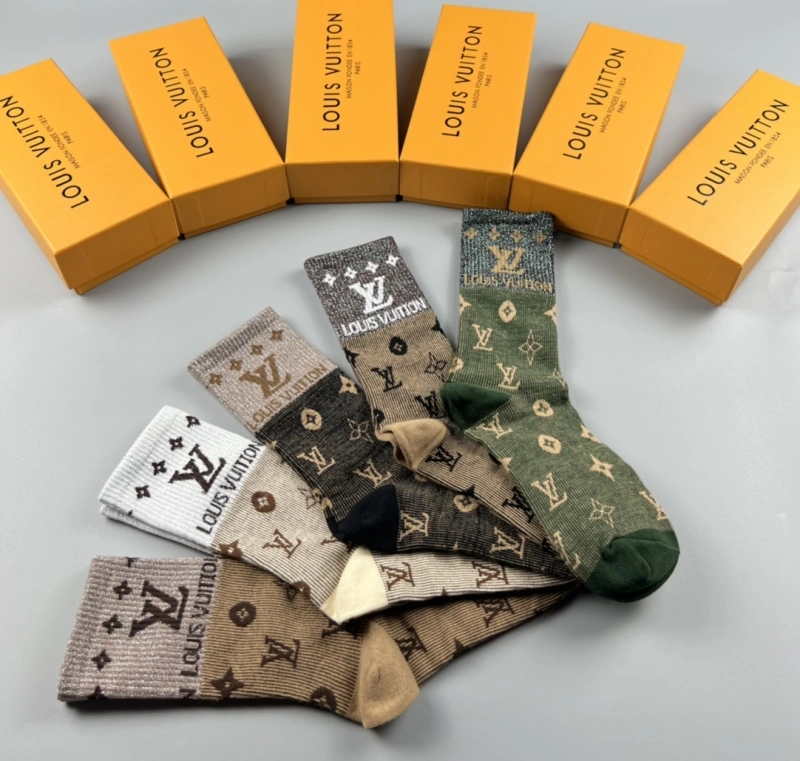 TimelessDesign Louis Vuitton Socks 274447