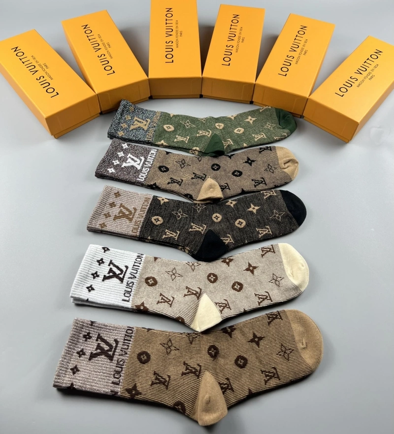 TimelessDesign Louis Vuitton Socks 274447