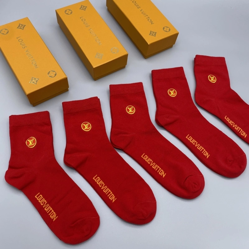 Youthful Louis Vuitton Socks 274443