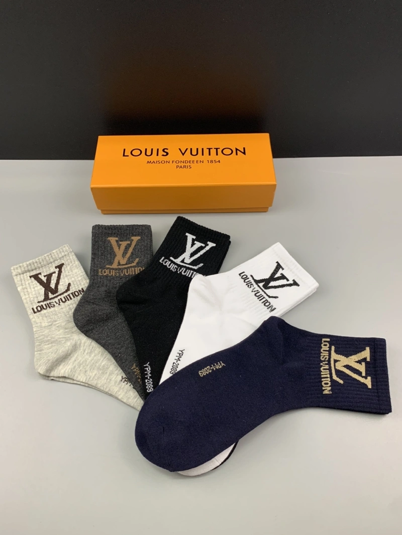 FlexibleFit Louis Vuitton Socks 274143