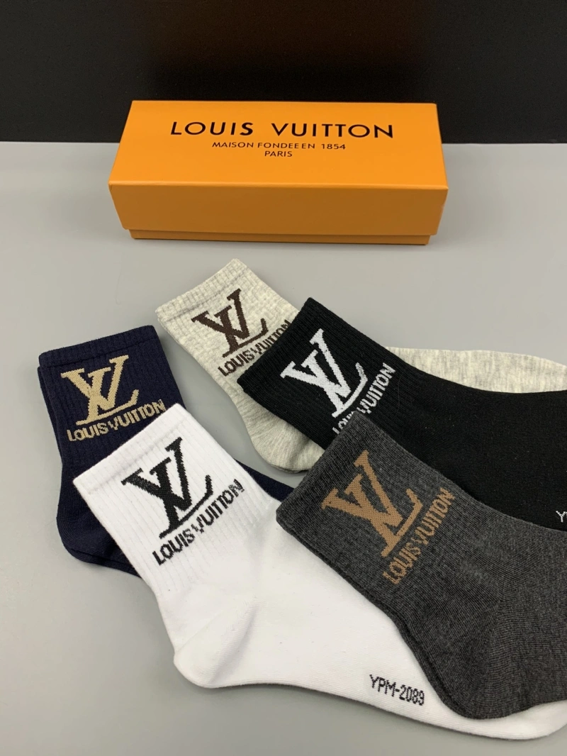 FlexibleFit Louis Vuitton Socks 274143