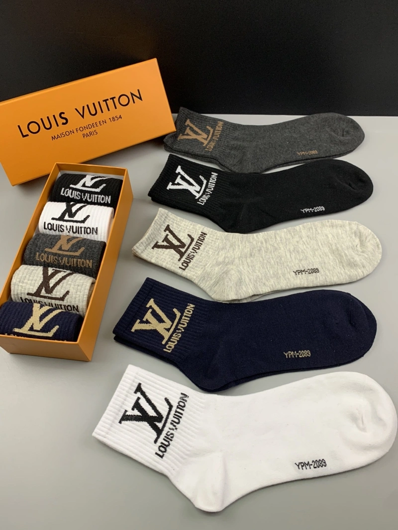 FlexibleFit Louis Vuitton Socks 274143