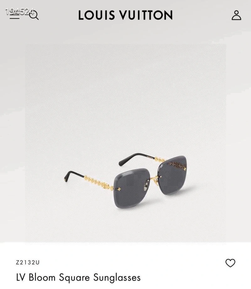 Cozy Louis Vuitton Sunglasses 281130