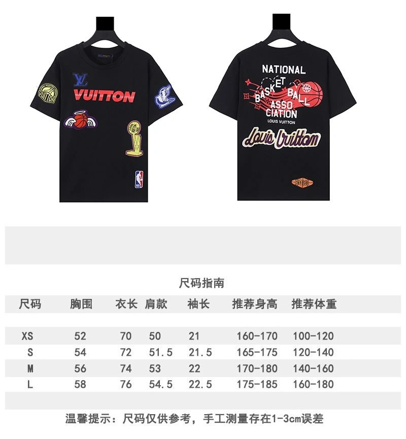 Louis Vuitton T-Shirts Refined 138436