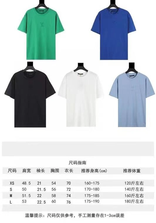 Louis Vuitton T-Shirts WeatherProof 138439