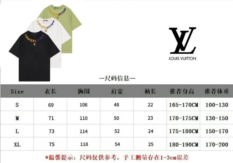 Louis Vuitton T-Shirts Popular 138316