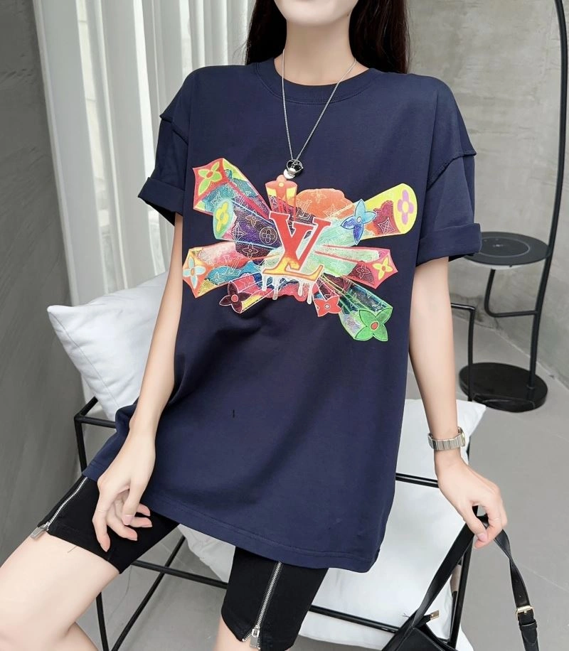 Louis Vuitton T-Shirts WrinkleFree 138131