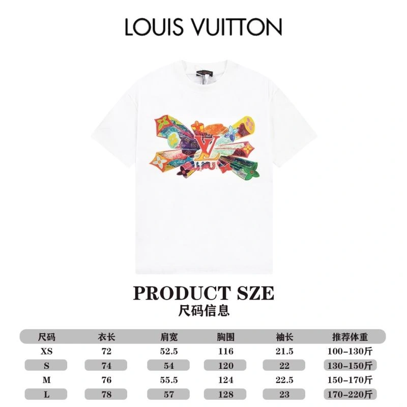 Minimalist Louis Vuitton T-Shirts 138127