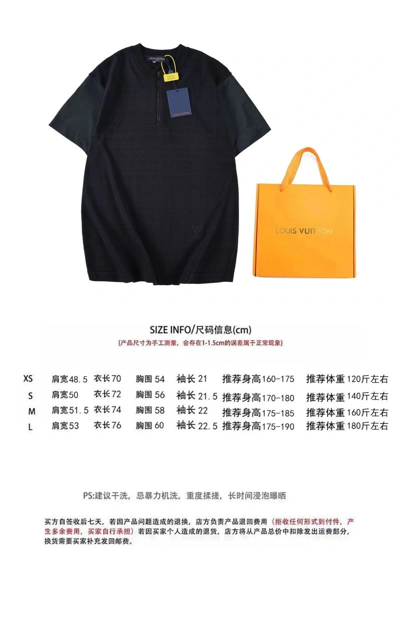 Louis Vuitton T-Shirts OdorResistant 138084