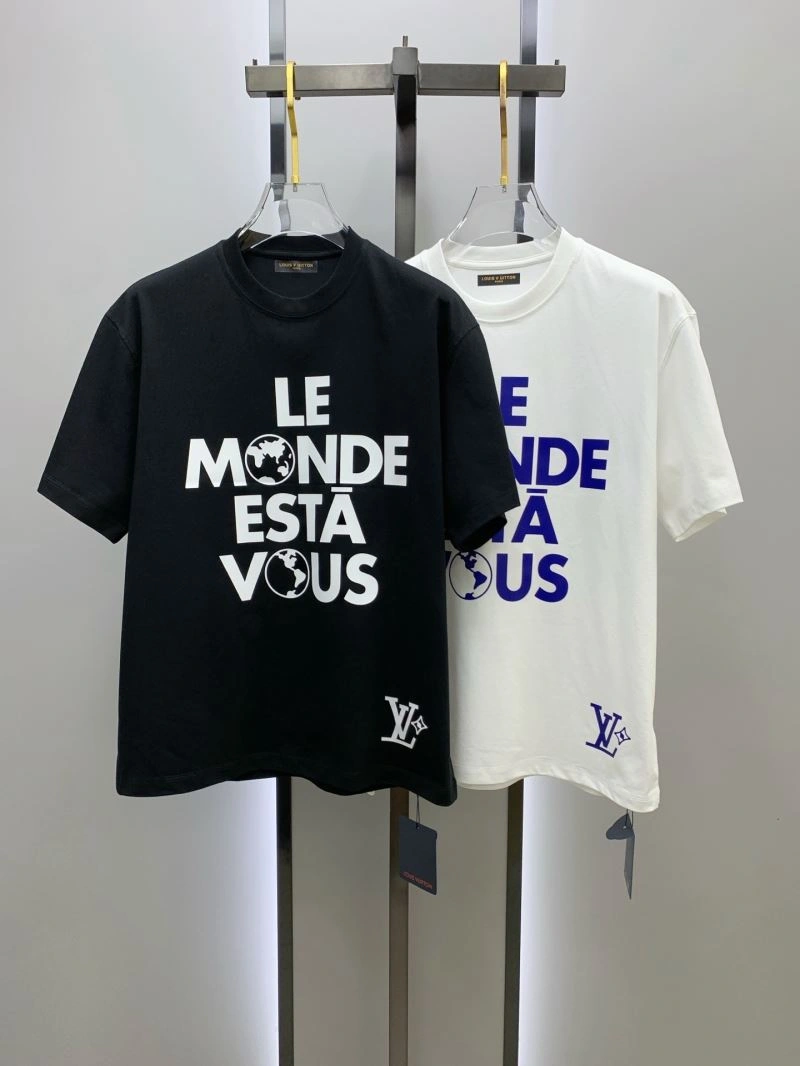 Louis Vuitton T-Shirts Breathable 137280