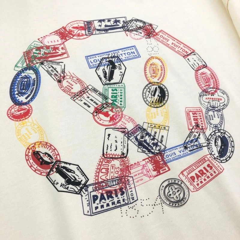 Louis Vuitton T-Shirts Colorful 137031