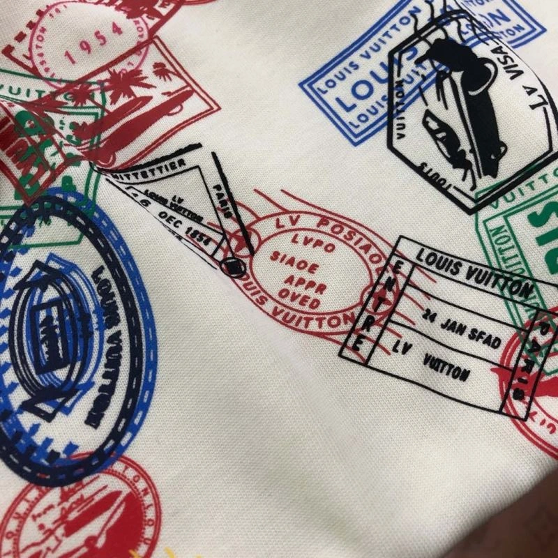 Louis Vuitton T-Shirts Colorful 137031