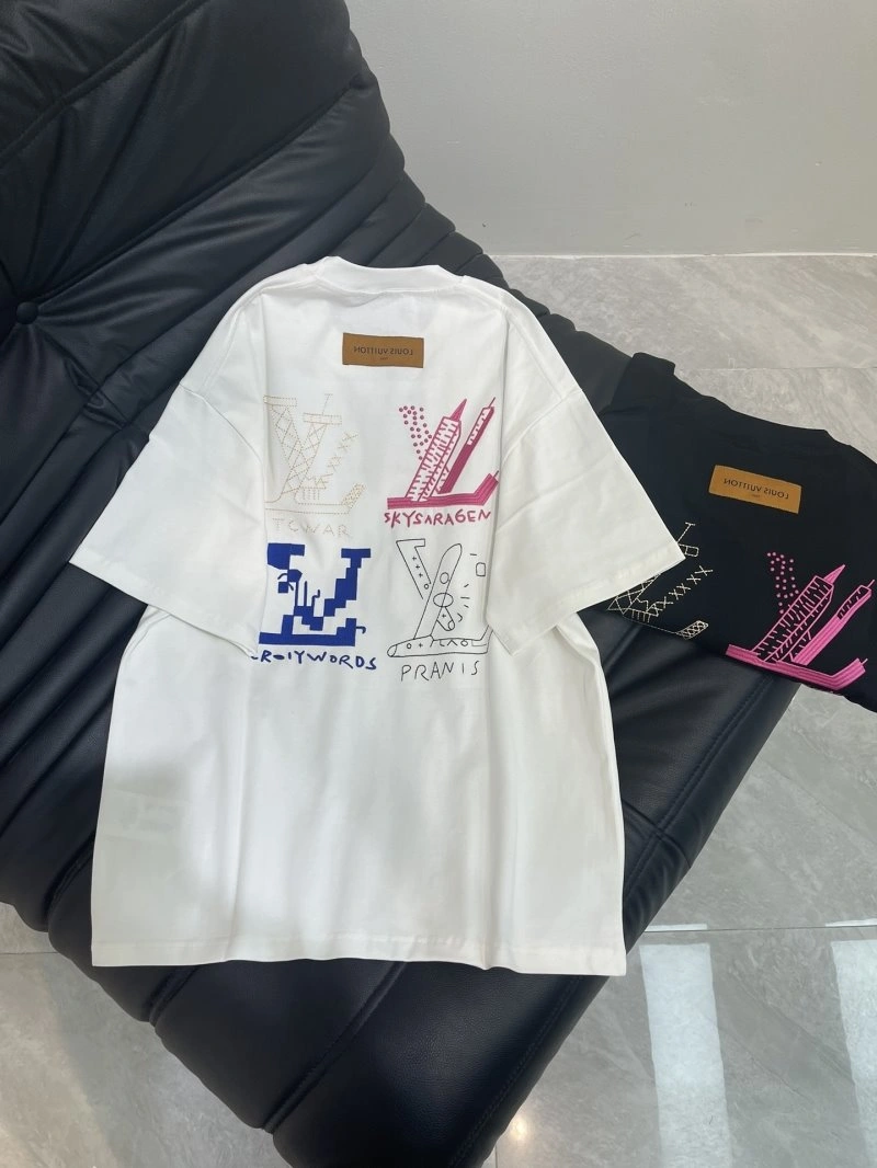 Louis Vuitton T-Shirts SmoothTexture 130579