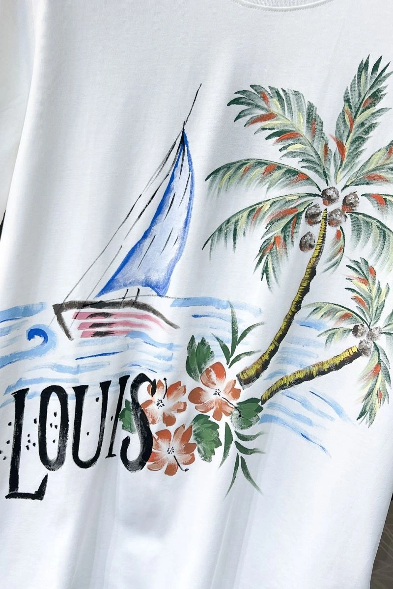 Louis Vuitton T-Shirts Sleek 134336