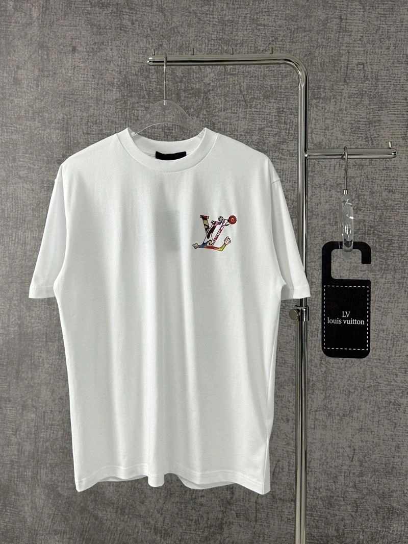 Louis Vuitton T-Shirts Breathable 133440